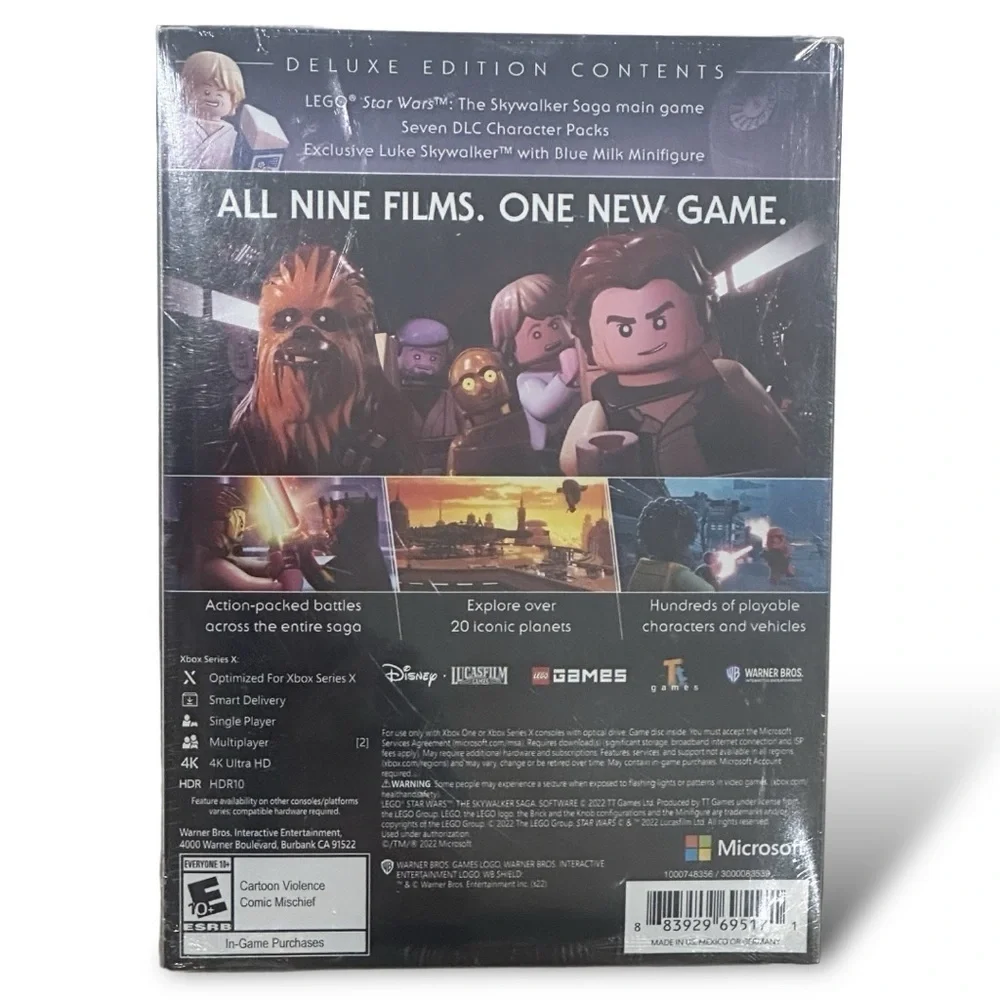 XBOX Series X & Xbox One LEGO Star Wars The Skywalker Saga Deluxe Edition Game